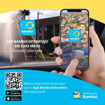 APP Bambuí Interativo em suas mãos. Cidade conectada!