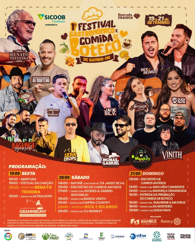 Bambu&iacute; ter&aacute; o festival de MPB mais competitivo do Brasil em 2025